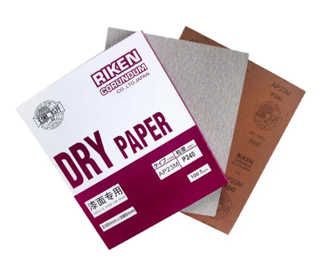 Aluminum Oxide Sanding Sheets Riken AP23M Aluminum Oxide Sanding Sheets Riken AP23M